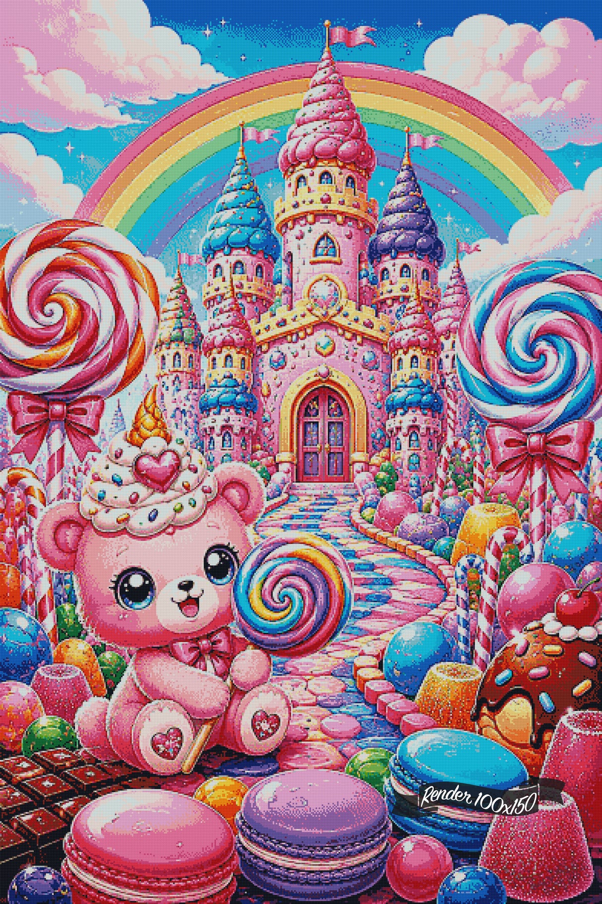 Candyland Kingdom ©The One With The Diamond Art