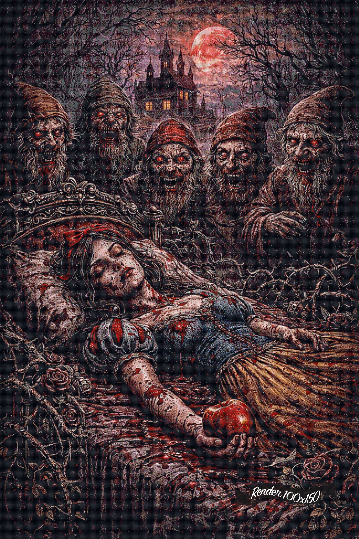 Twisted Tales - Poisoned Promise ©The One With The Diamond Art