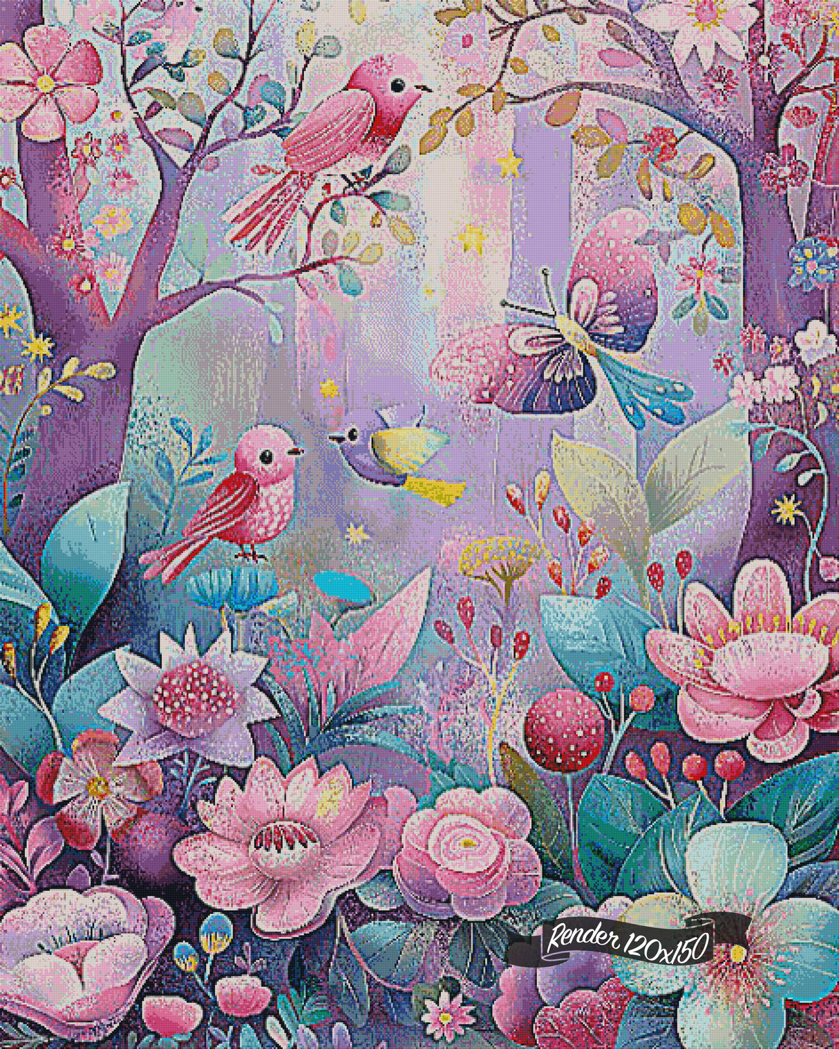 Morning Birds ©Cocomarshmallow Art