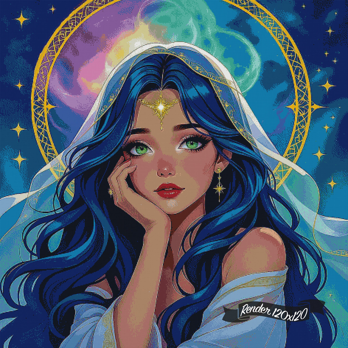The Cosmic Muse ©StacyDealArt