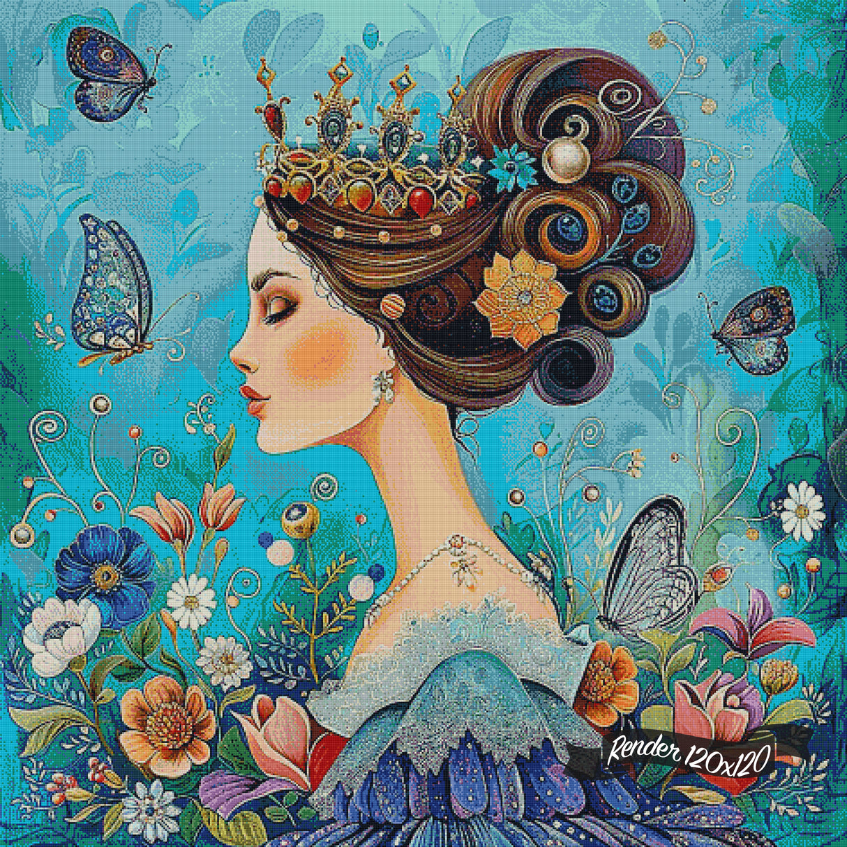 The Enchanted Queen ©Diamants et Strass