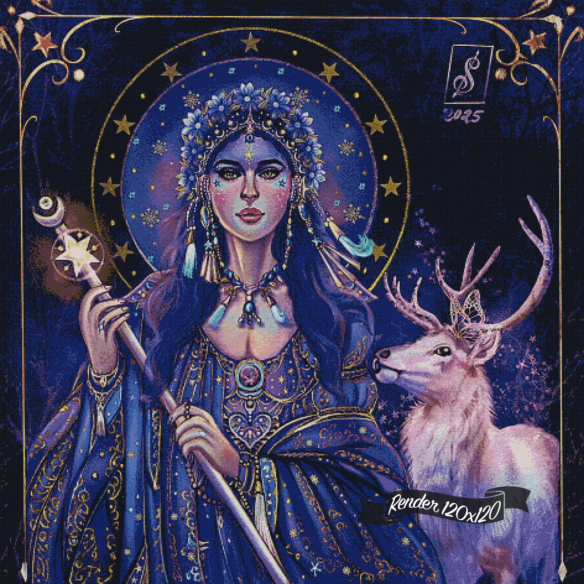 Goddess Zorya ©Artlysas