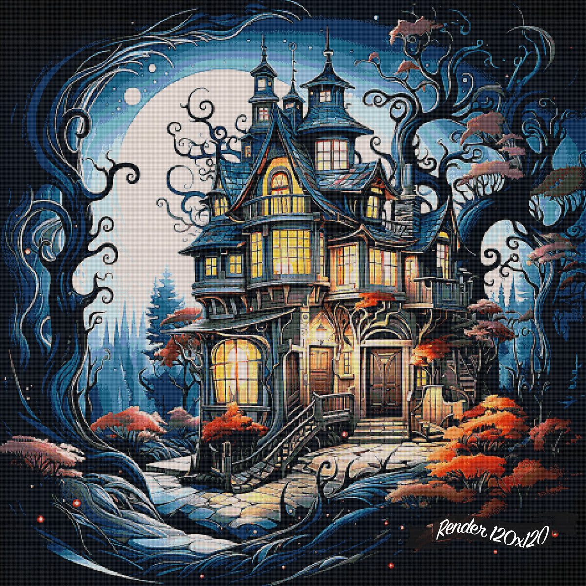 Misfit Mansion ©StacyDealArt