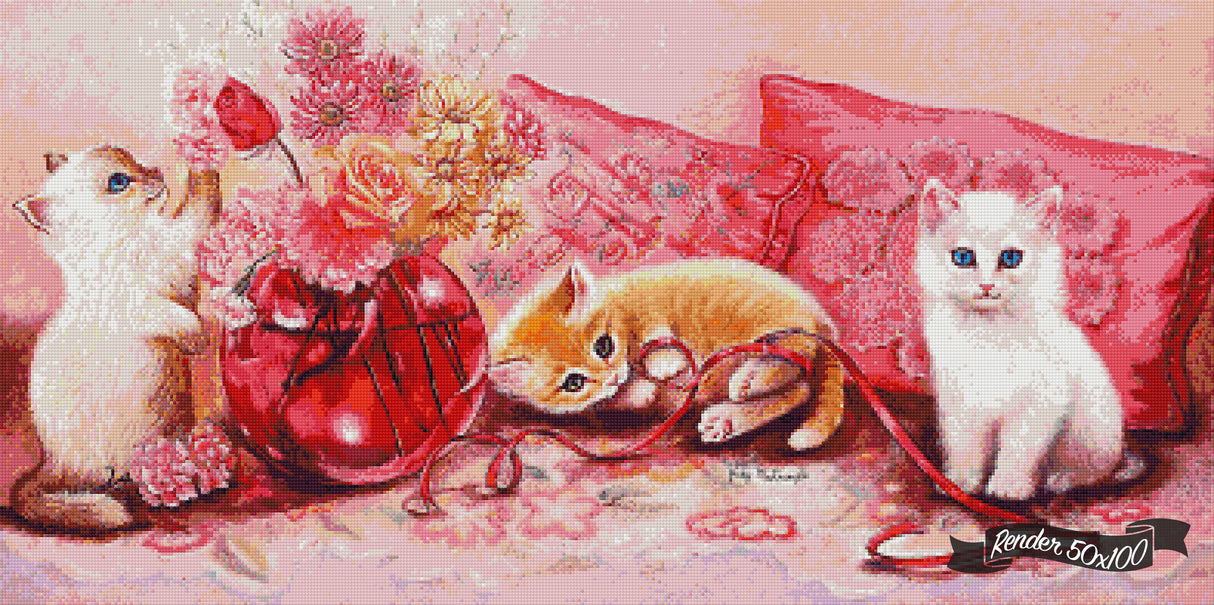 Three Kittens ©Judy Mastrangelo