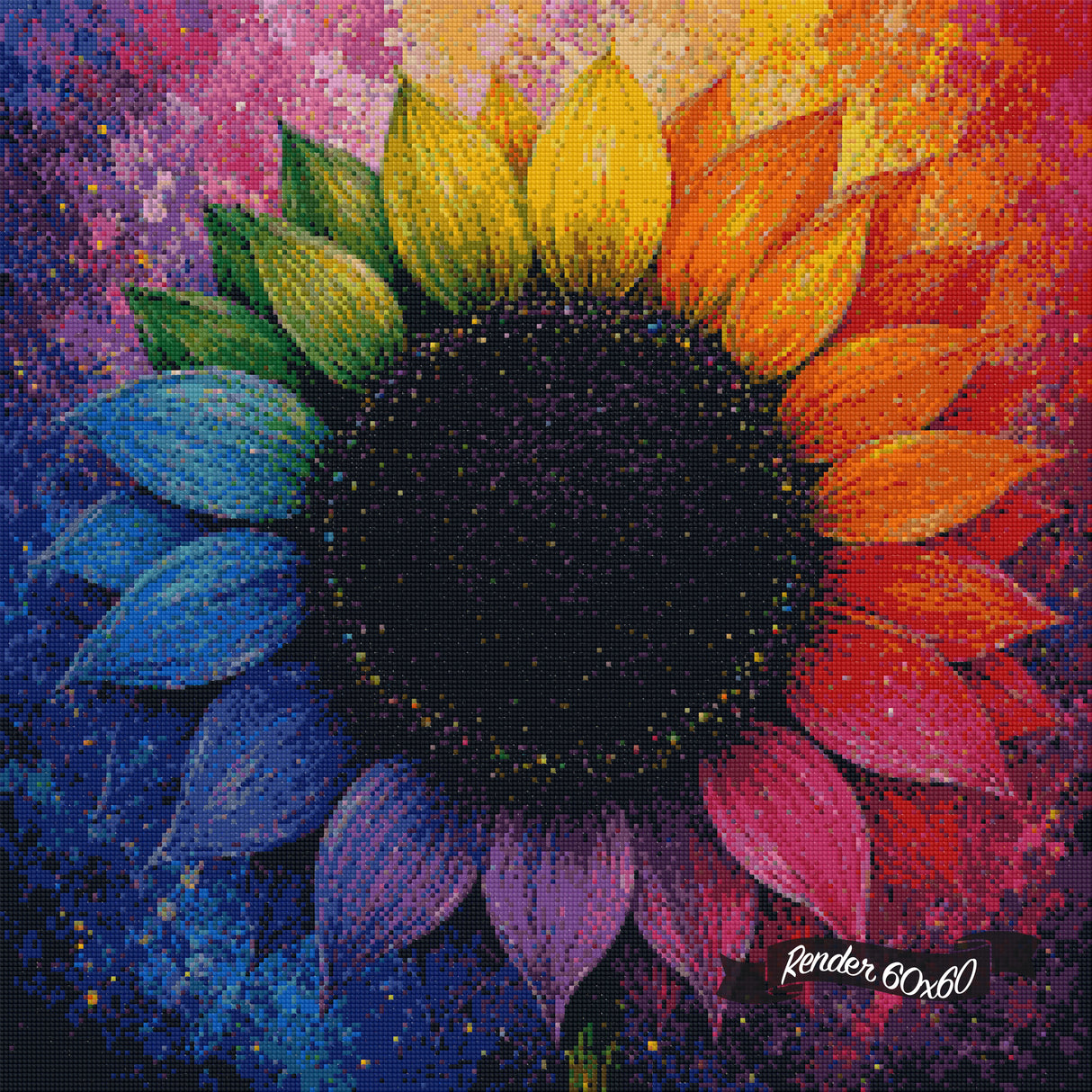 A Sunflower For Every Soul ©The One With The Diamond Art