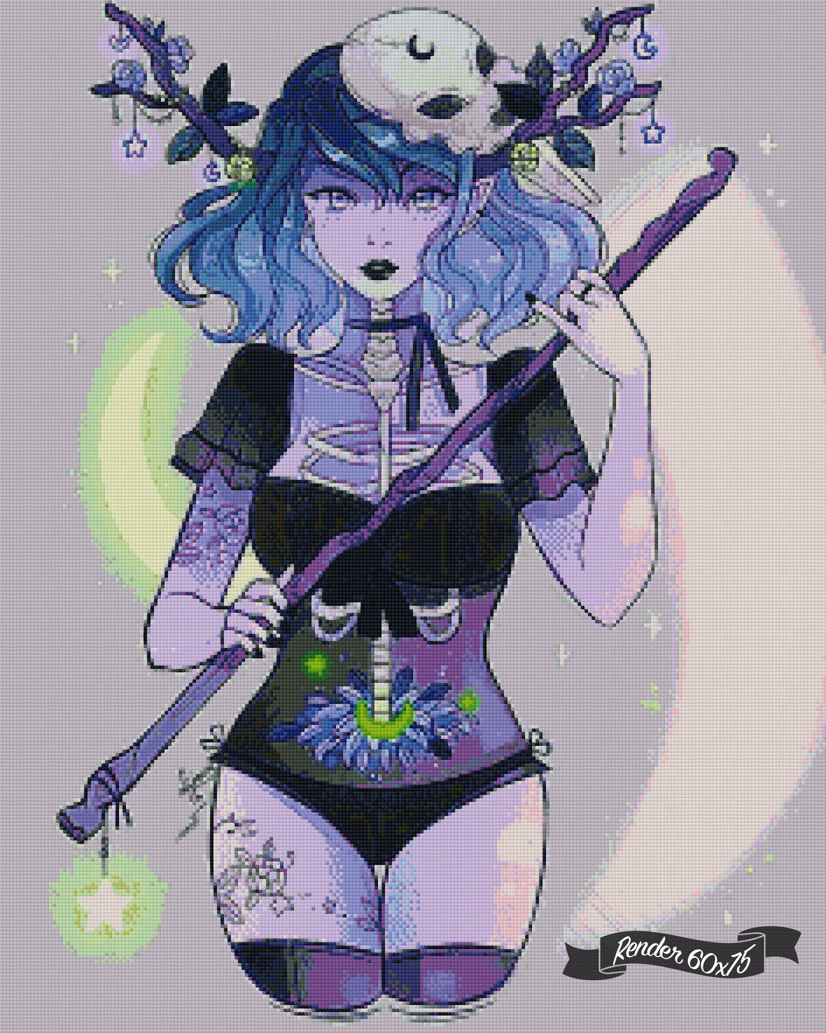 The Lavender Reaper ©Larienne