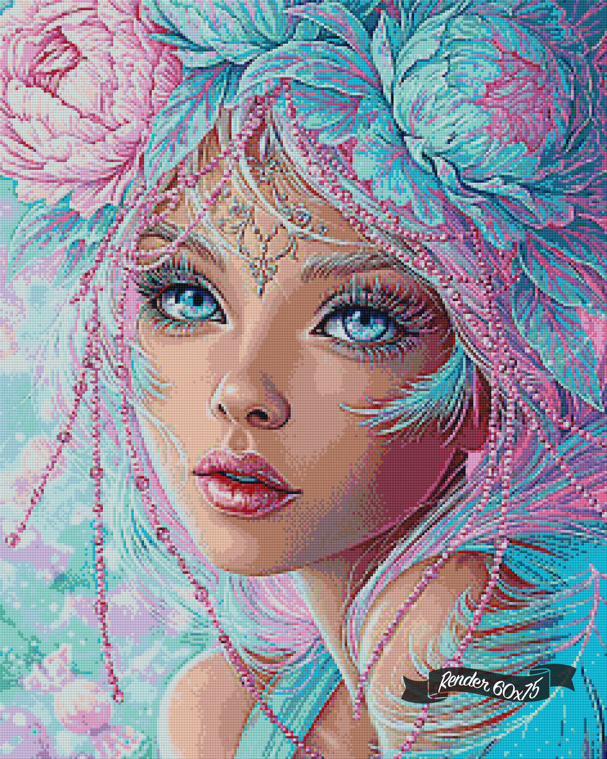 Blush and Blue ©Cocomarshmallow Art