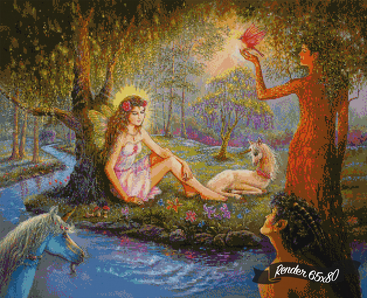 Fairy Of The Mystic Forest ©Judy Mastrangelo