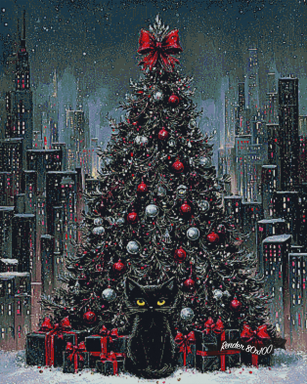 Christmas In The City ©Cocomarshmallow Art