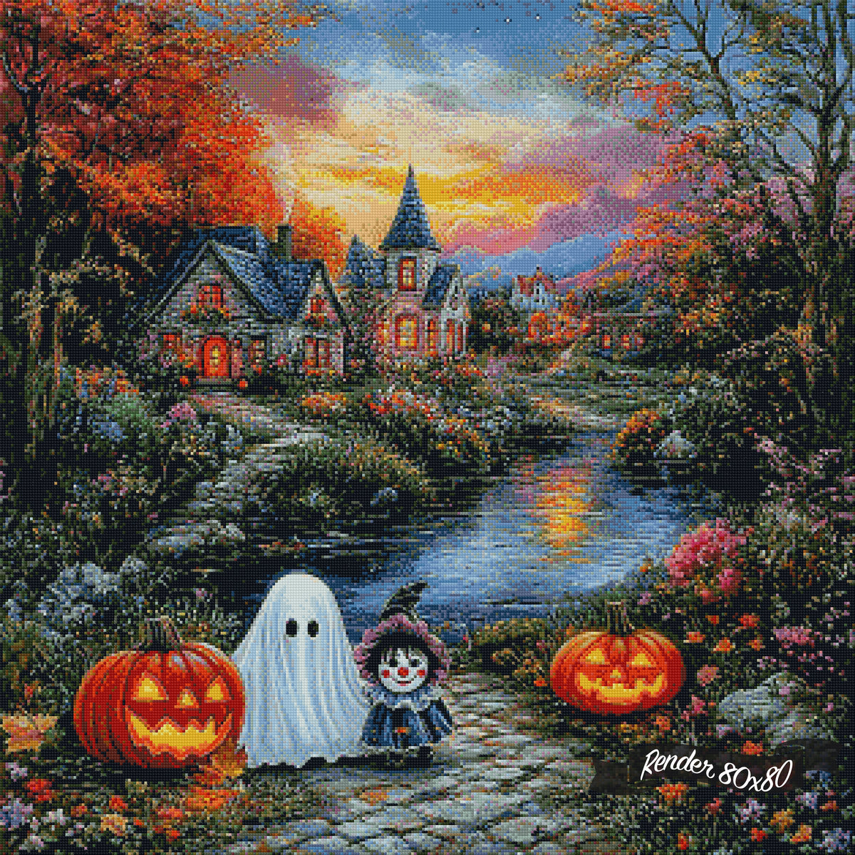 Little Spirits By The Stream ©StacyDealArt