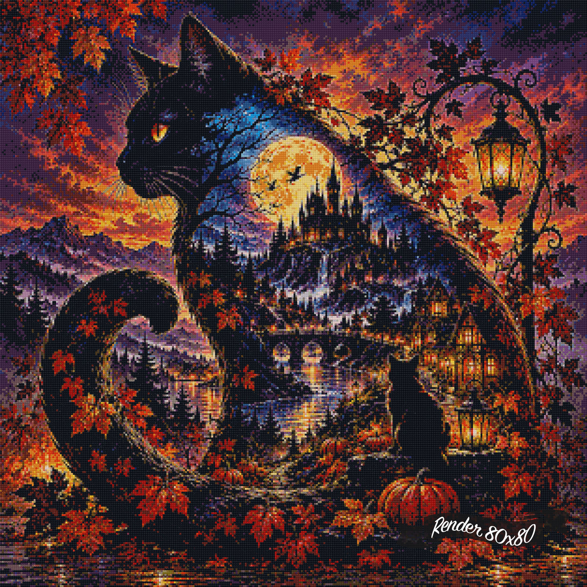 The Guardian of Hollowmoon ©The One With The Diamond Art