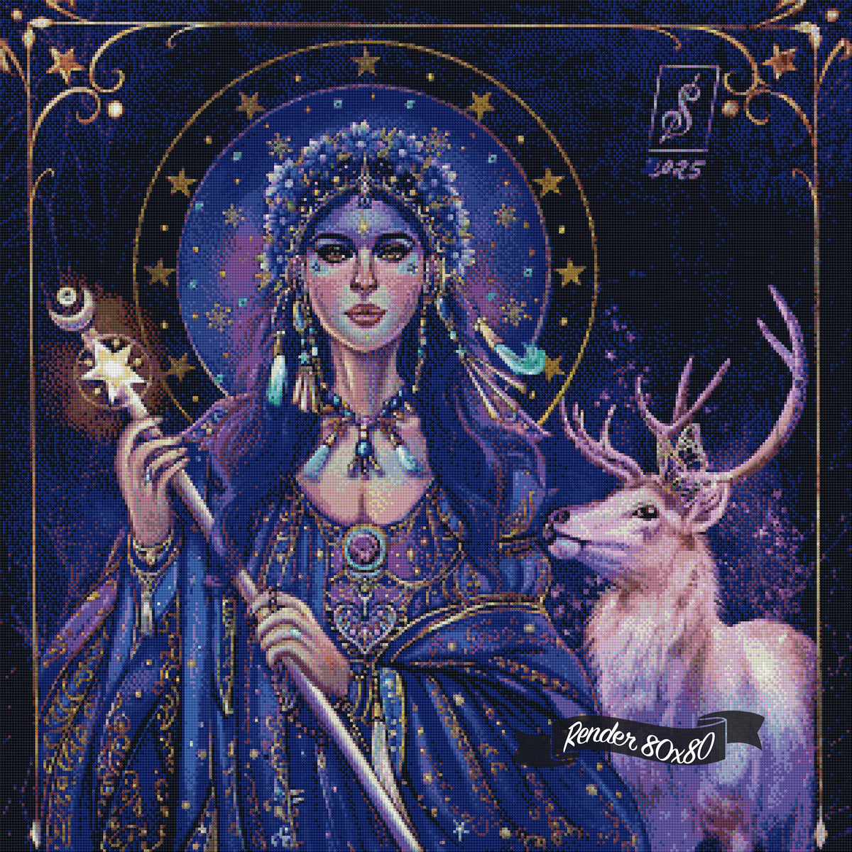 Goddess Zorya ©Artlysas