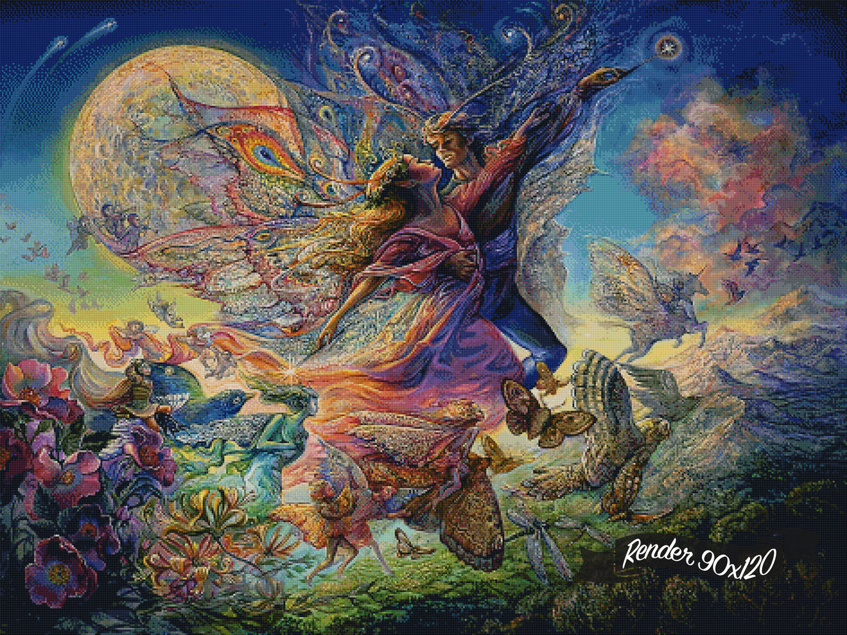 Titania And Oberon ©Josephine Wall