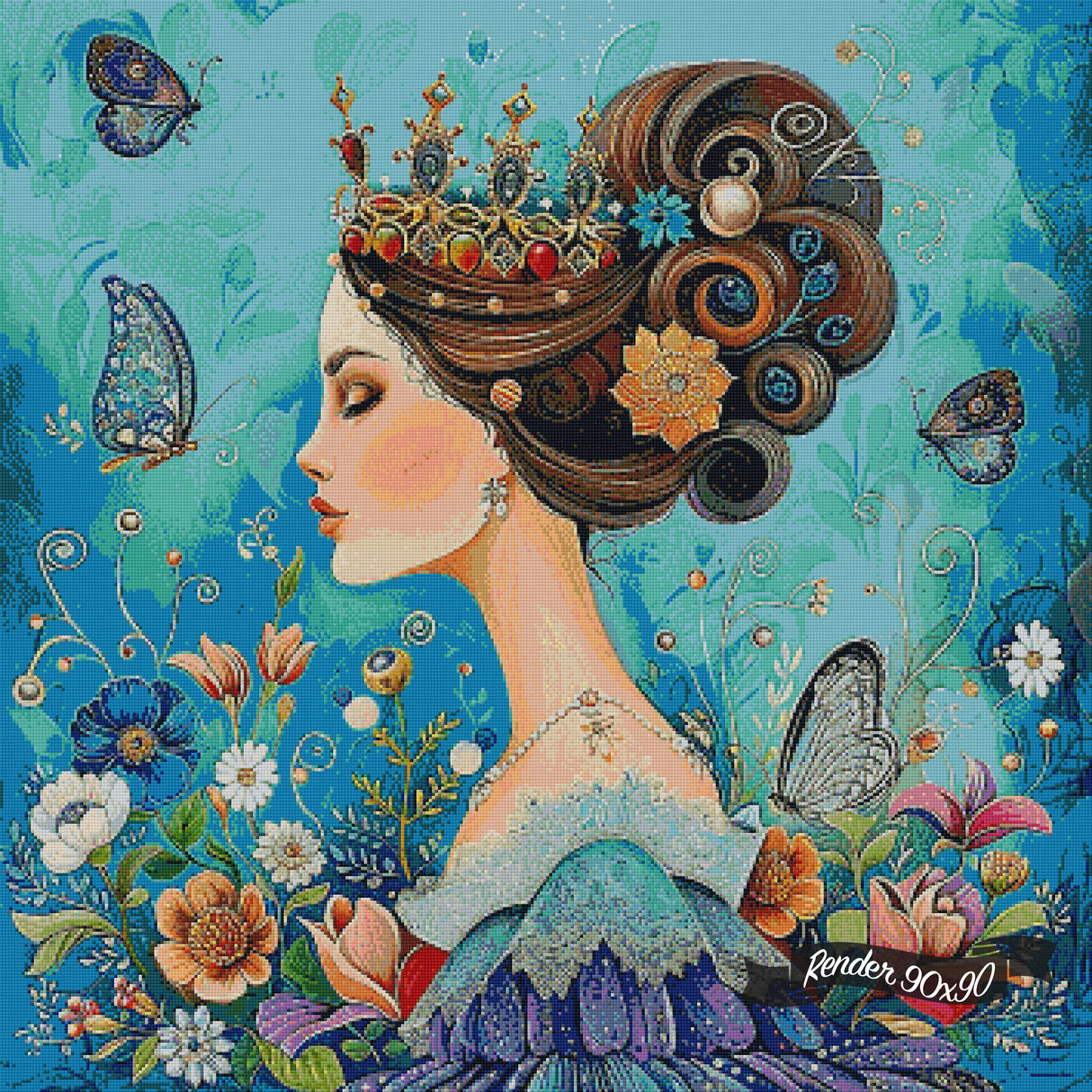 The Enchanted Queen ©Diamants et Strass