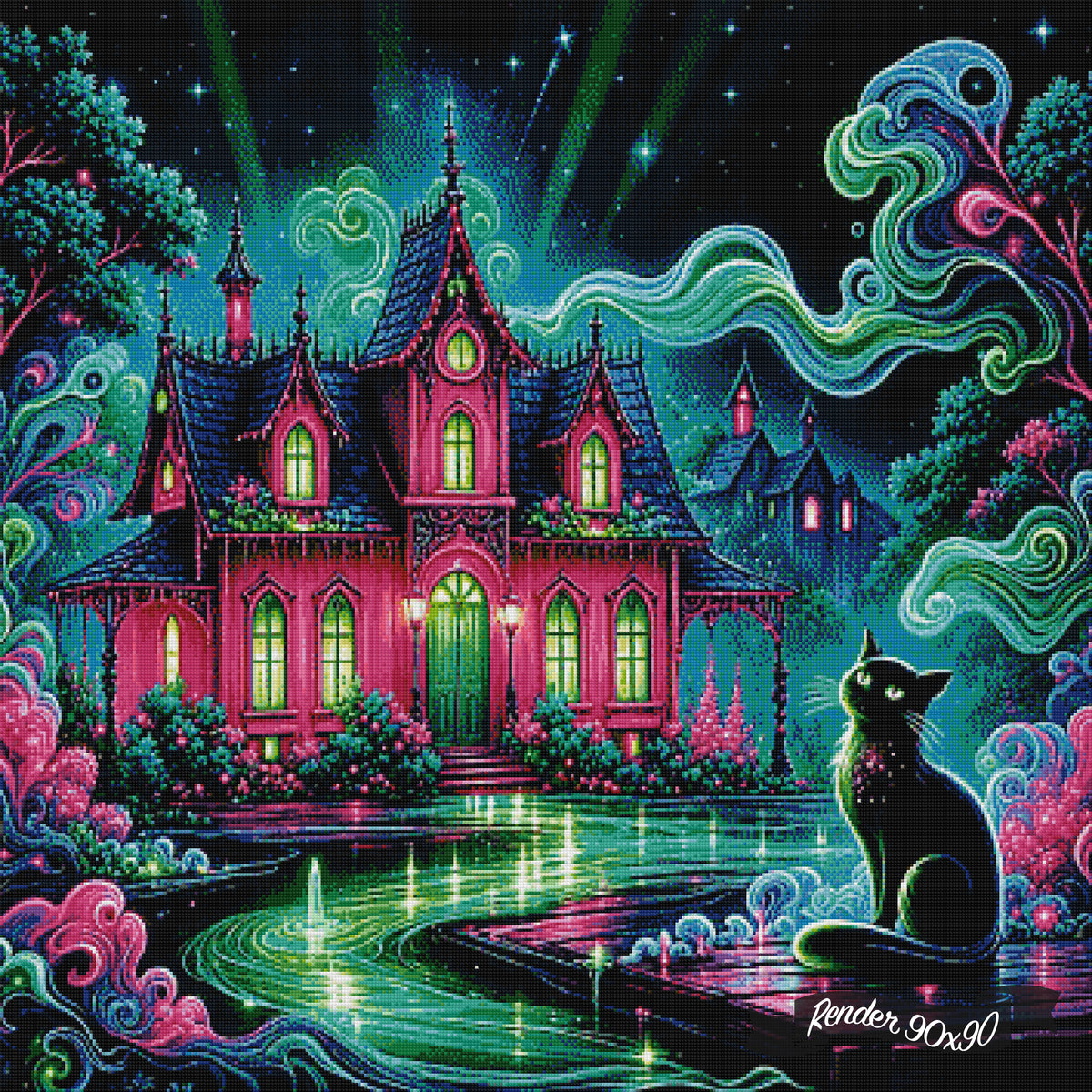Pink Poison Haunting ©Cocomarshmallow Art