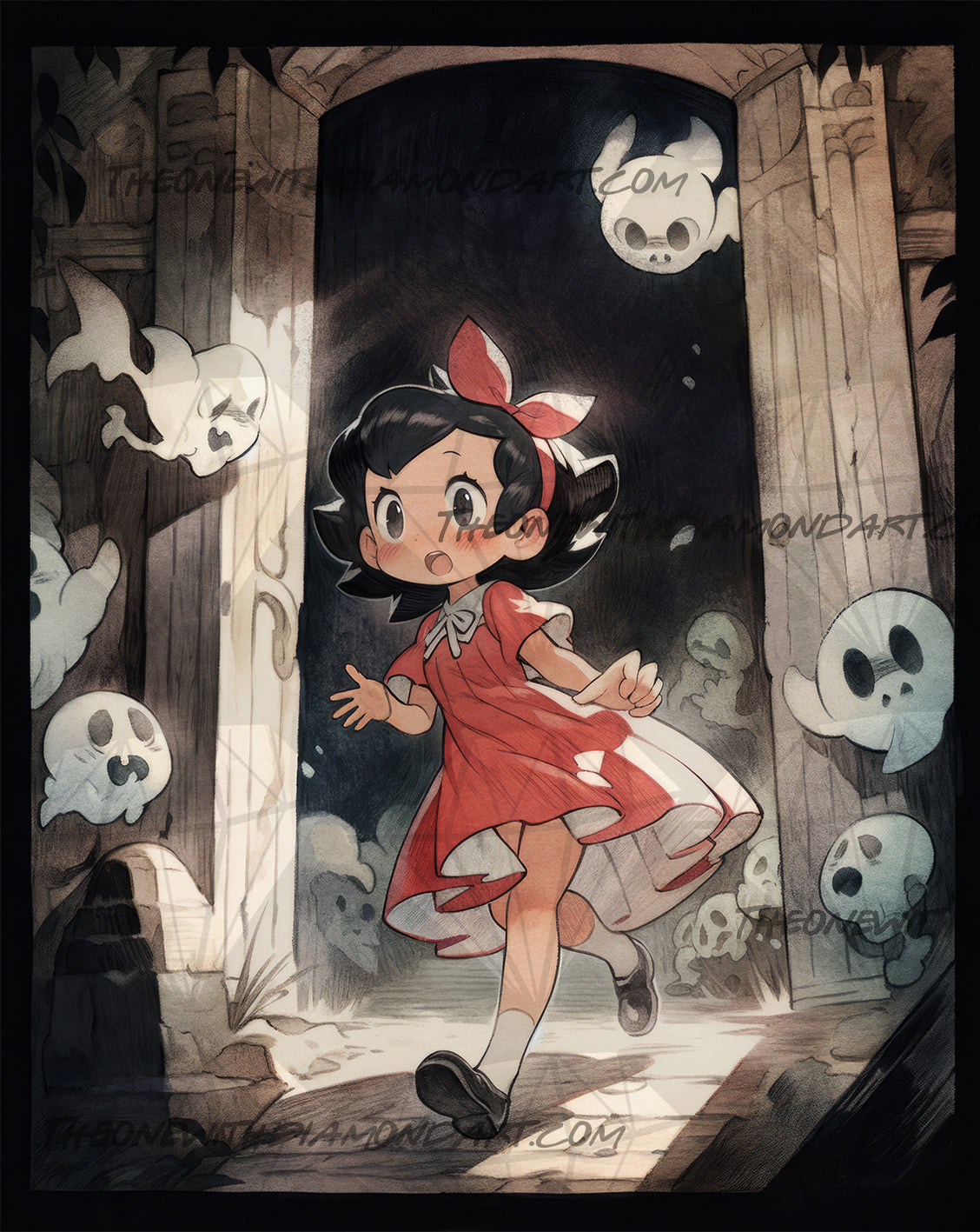 A Ghostly Adventure ©Hannah @ IterationsCrafts