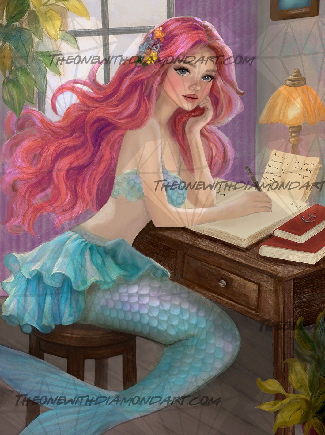 *Hand-Rendered* A Mermaid's Tale ©Finira