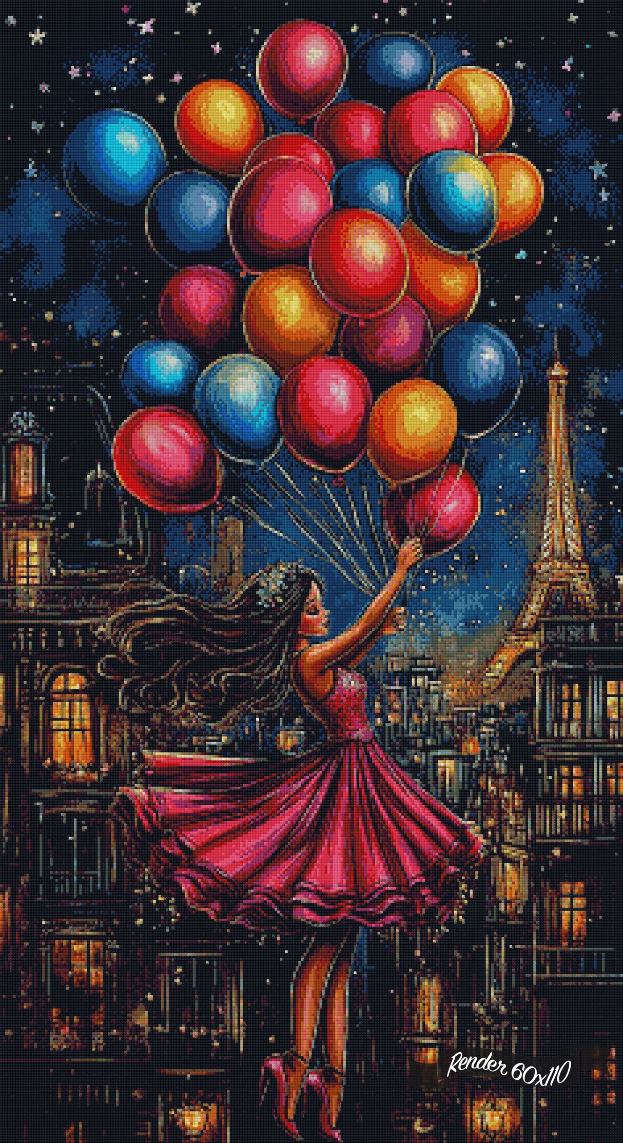 A Night In Paris ©Cocomarshmallow Art
