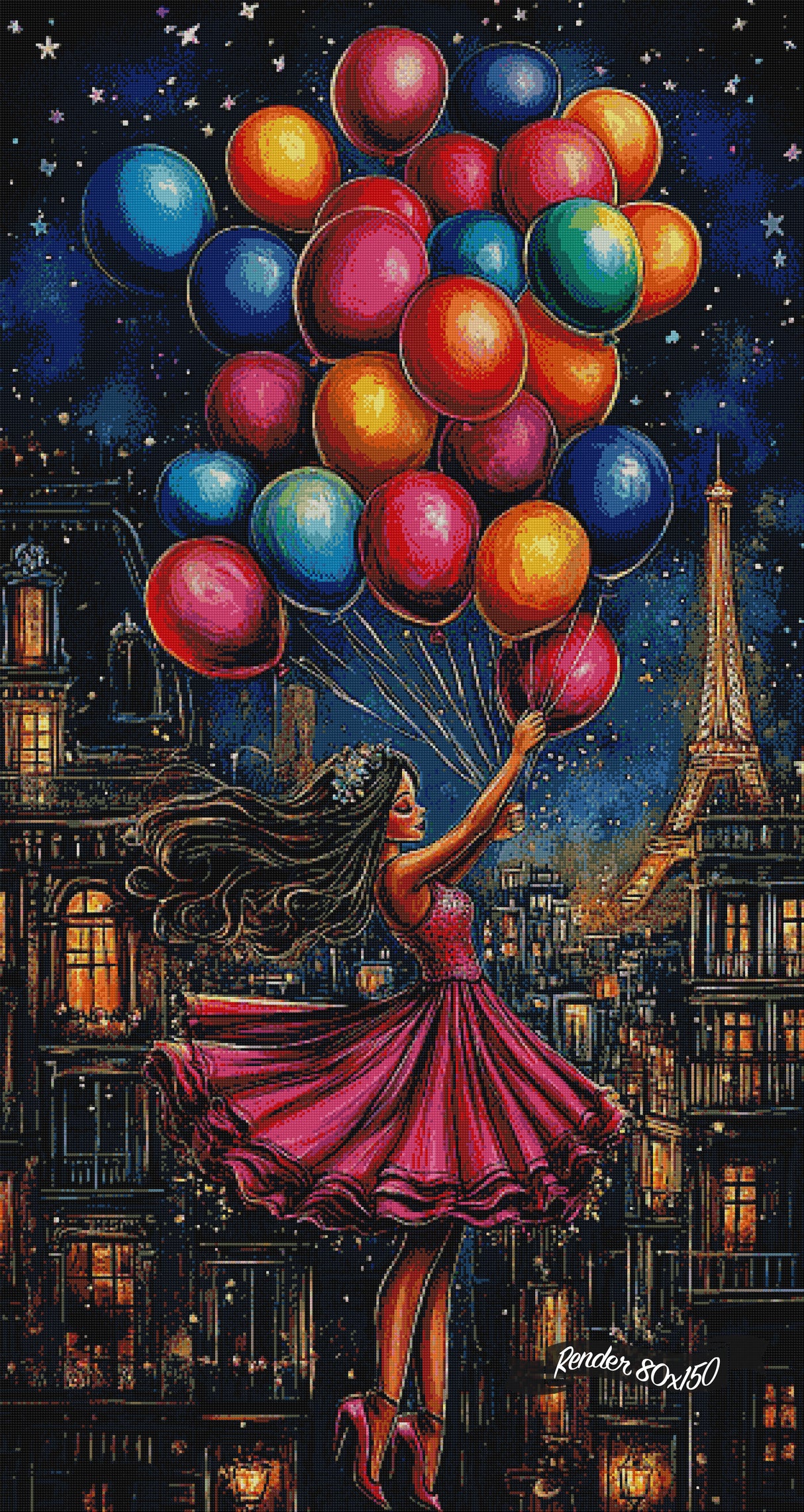 A Night In Paris ©Cocomarshmallow Art