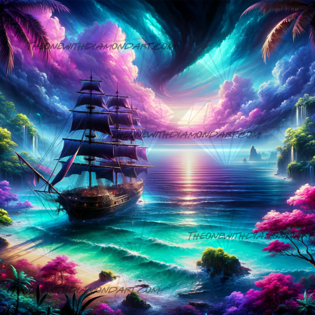 A Pirate's Storm ©Cocomarshmallow Art