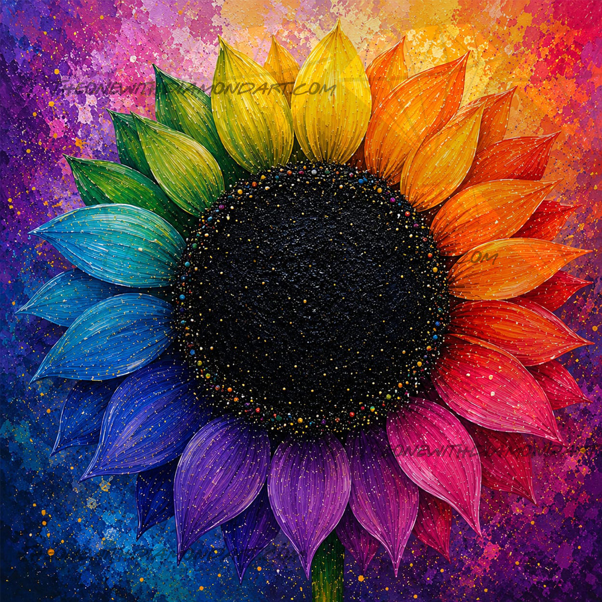 A Sunflower For Every Soul ©The One With The Diamond Art