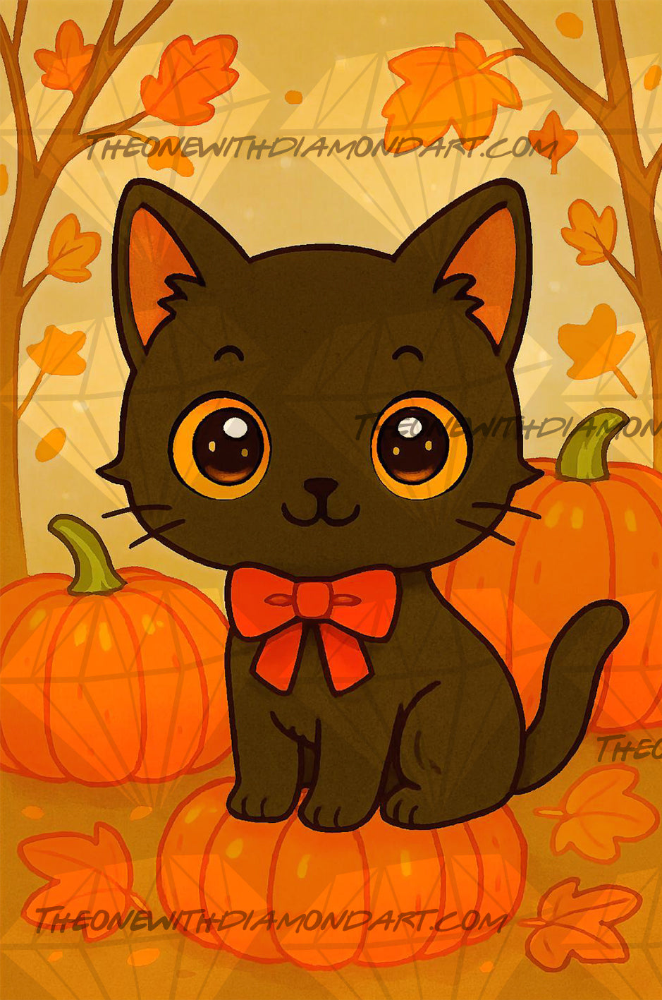 Autumn Paws ©Diamants et Strass