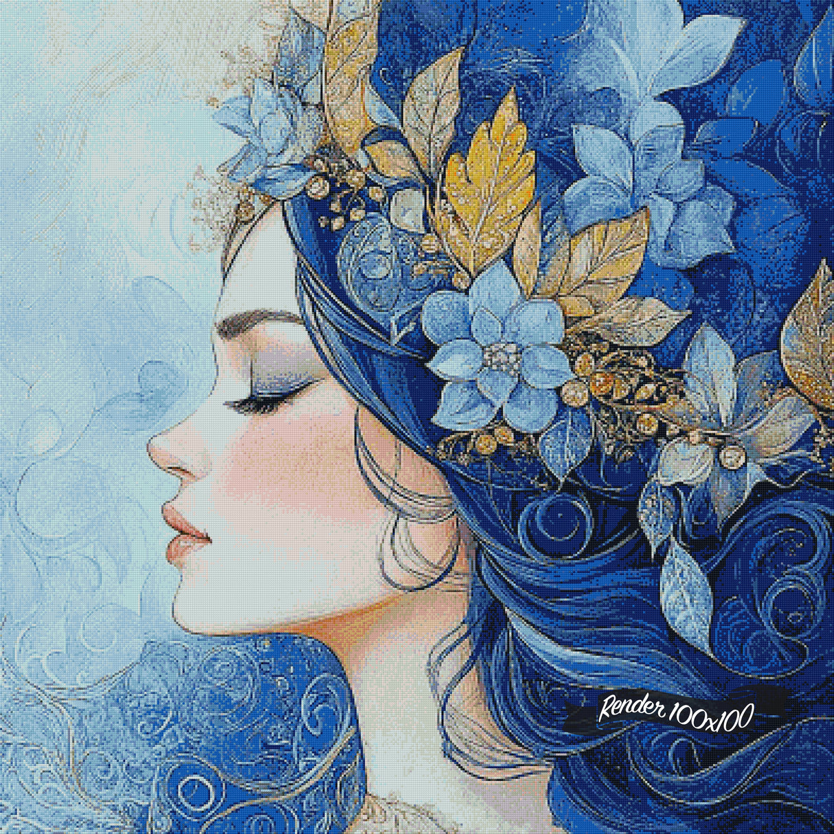 Azure Dreams ©Diamants et Strass