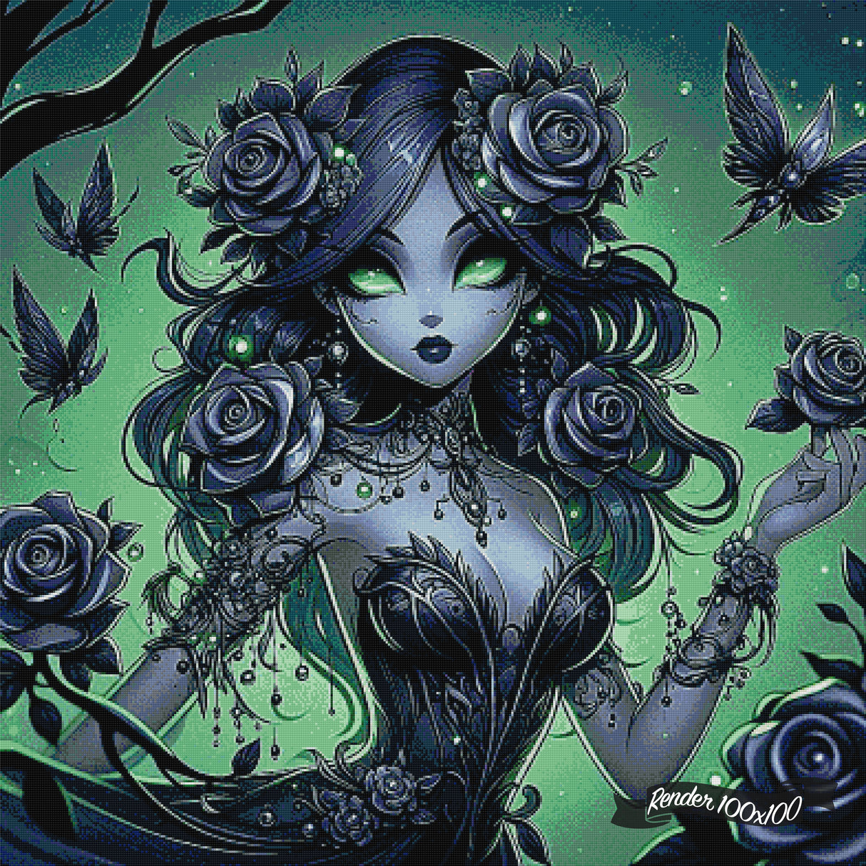 Black Rose ©Jiri_AI