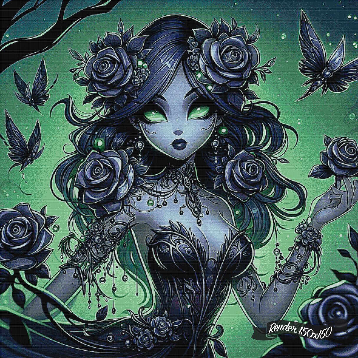 Black Rose ©Jiri_AI