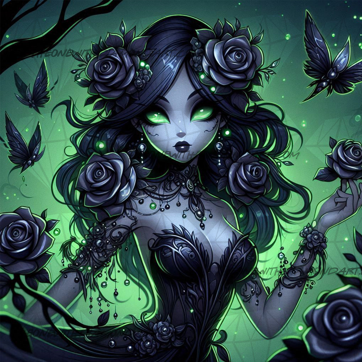 Black Rose ©Jiri_AI