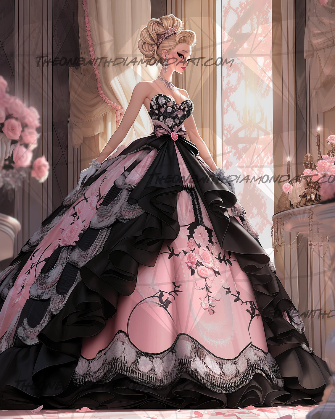 Black, Pink and Elegance ©Cocomarshmallow Art