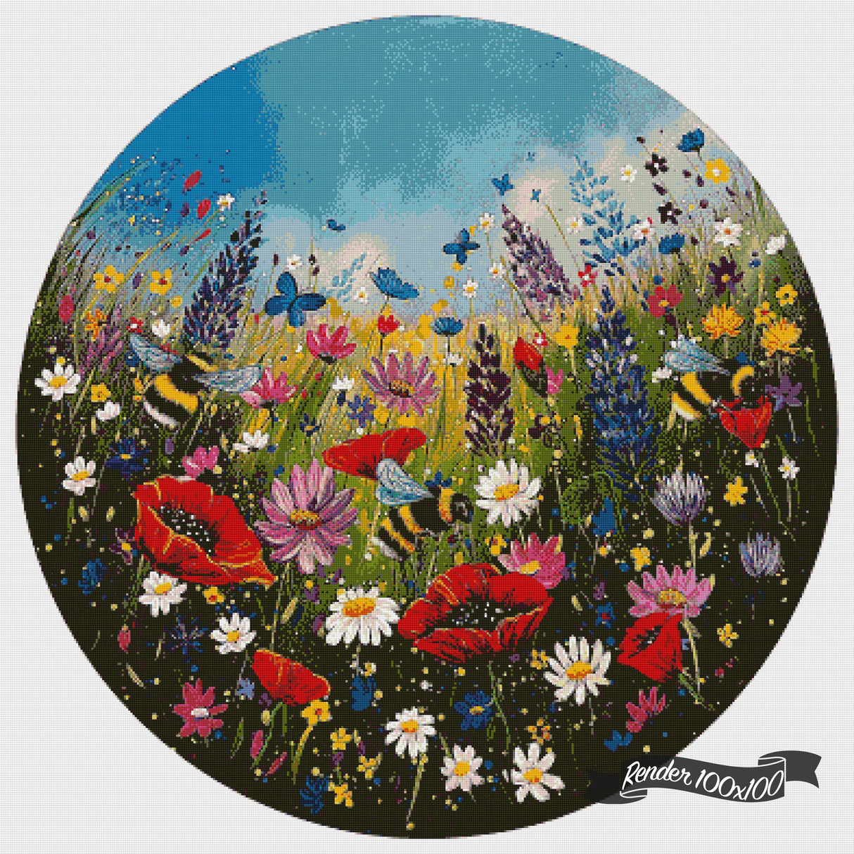 Buzzing In Bloom ©BeriArt