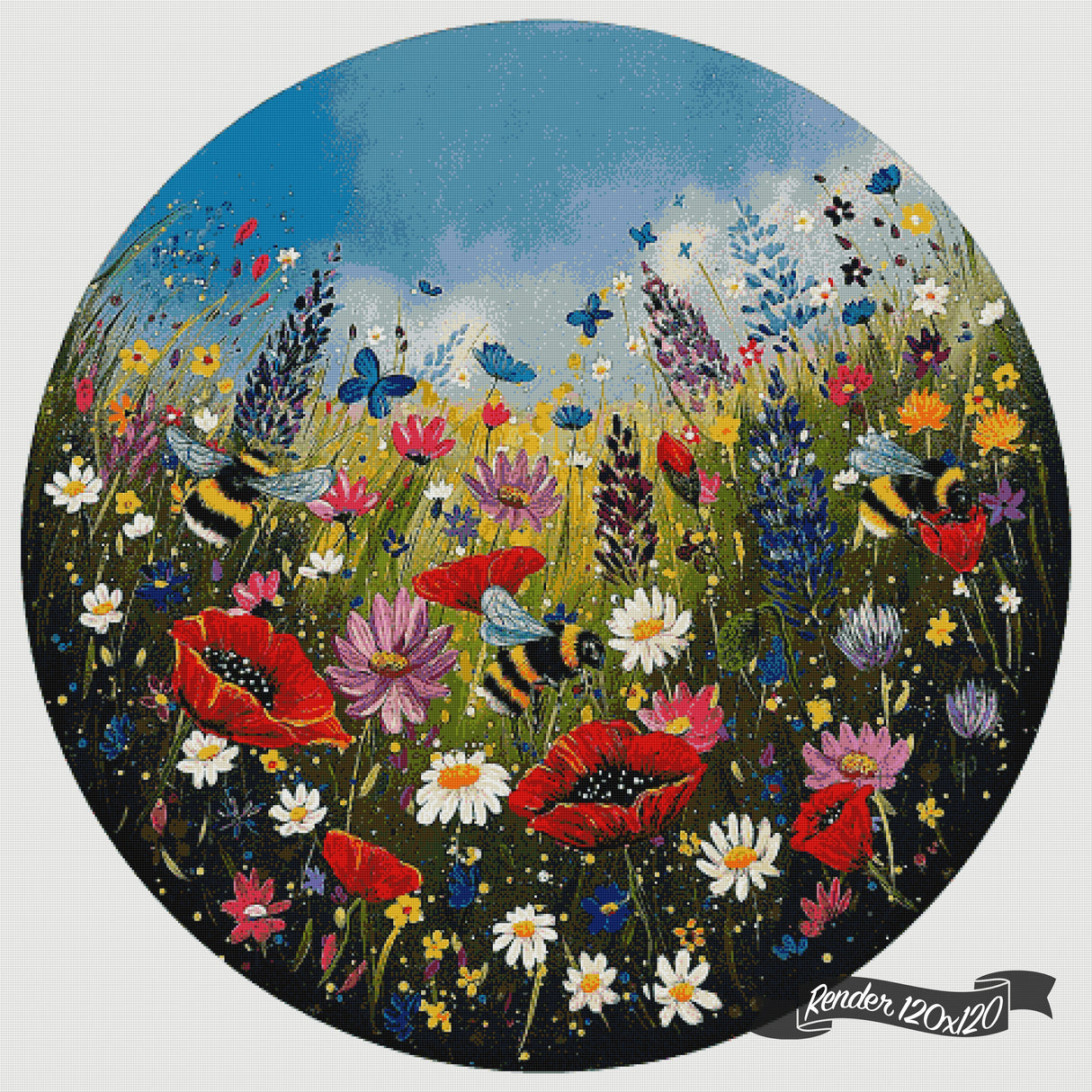 Buzzing In Bloom ©BeriArt