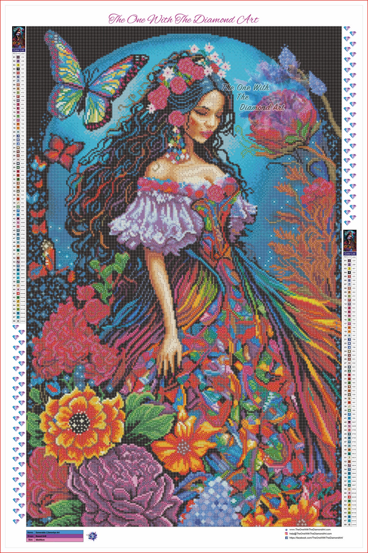 *Hand-Rendered* Esmeralda ©Jenoviya Art