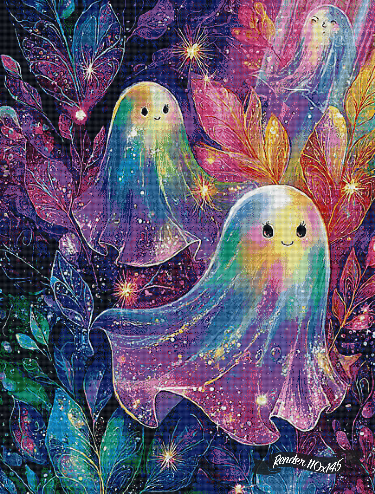 Celestial Ghosties ©Finira