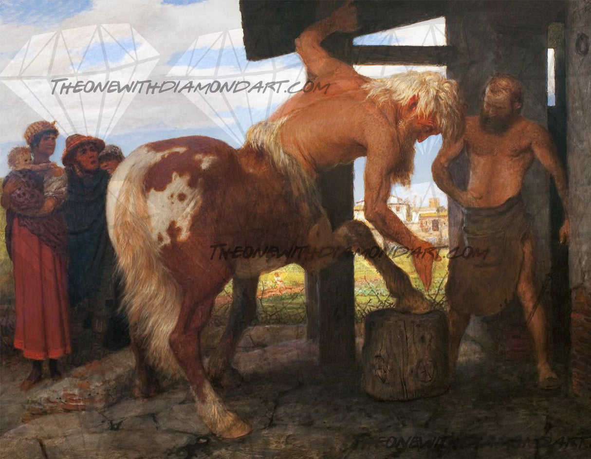 Centaur At The Village Blacksmith's Shop