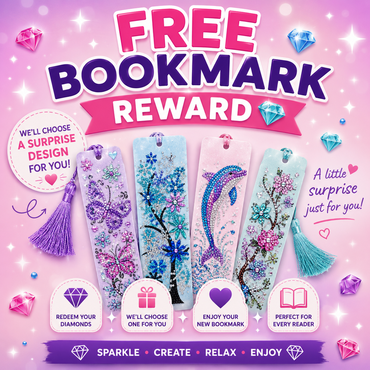 FREE Bookmark Reward π