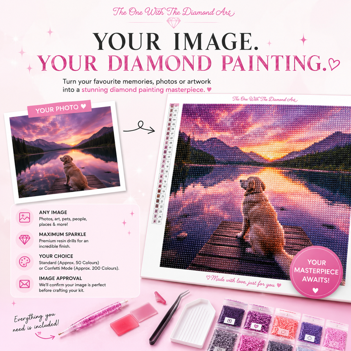 Custom Diamond Painting Kit