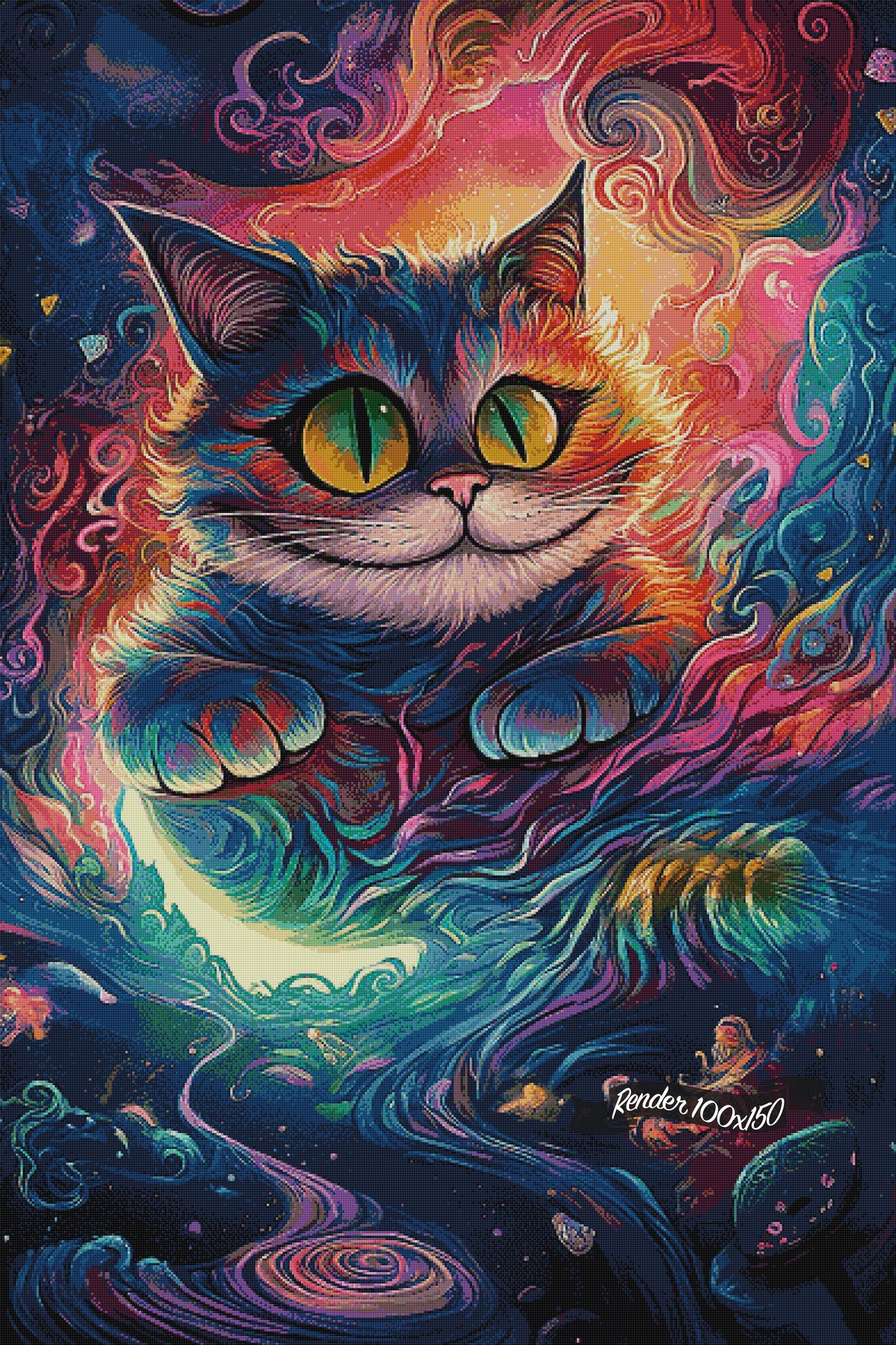 Cheshire Cat Grinning ©Wumples / GratefulLicensing.com