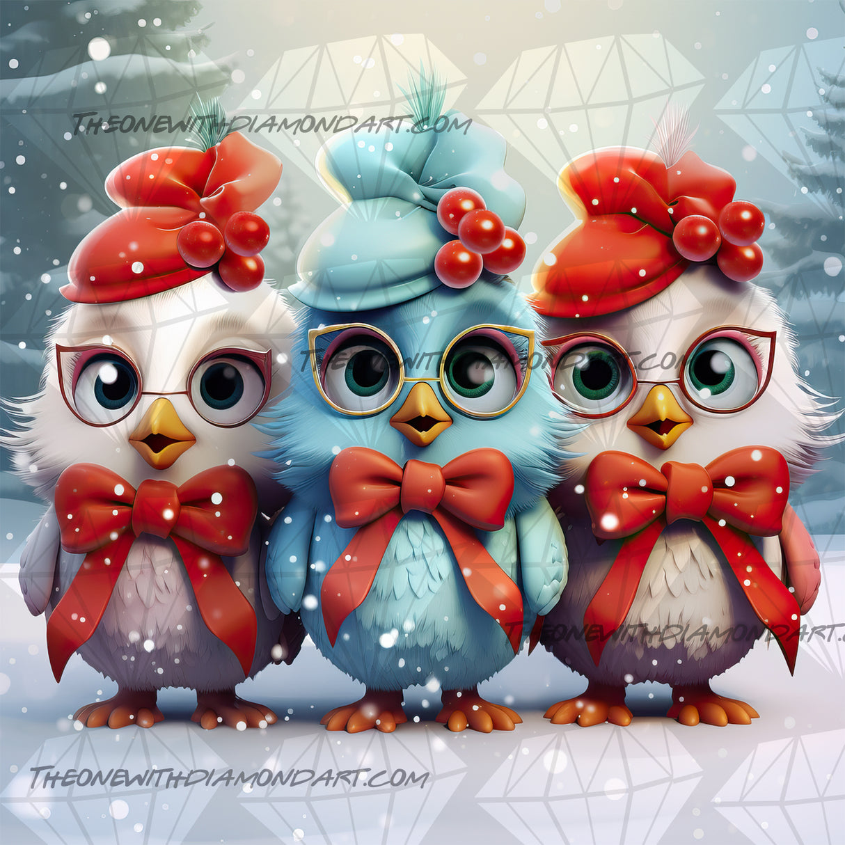 Christmas Aunties ©Cocomarshmallow Art