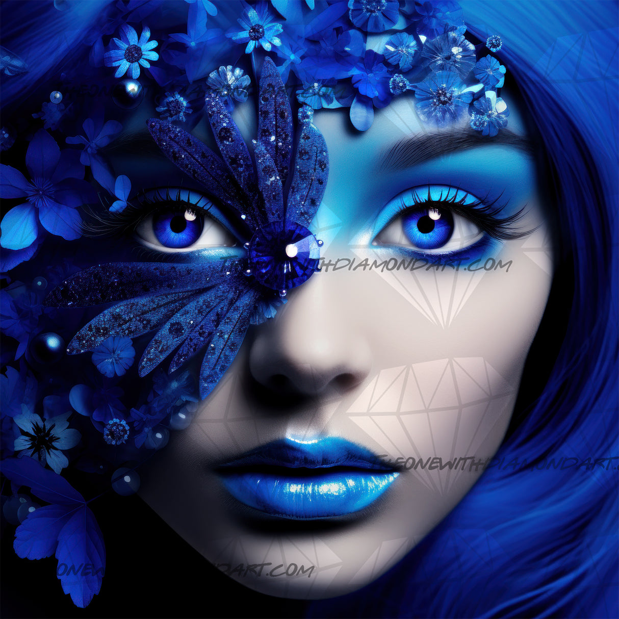Cobalt Beauty ©Cocomarshmallow Art