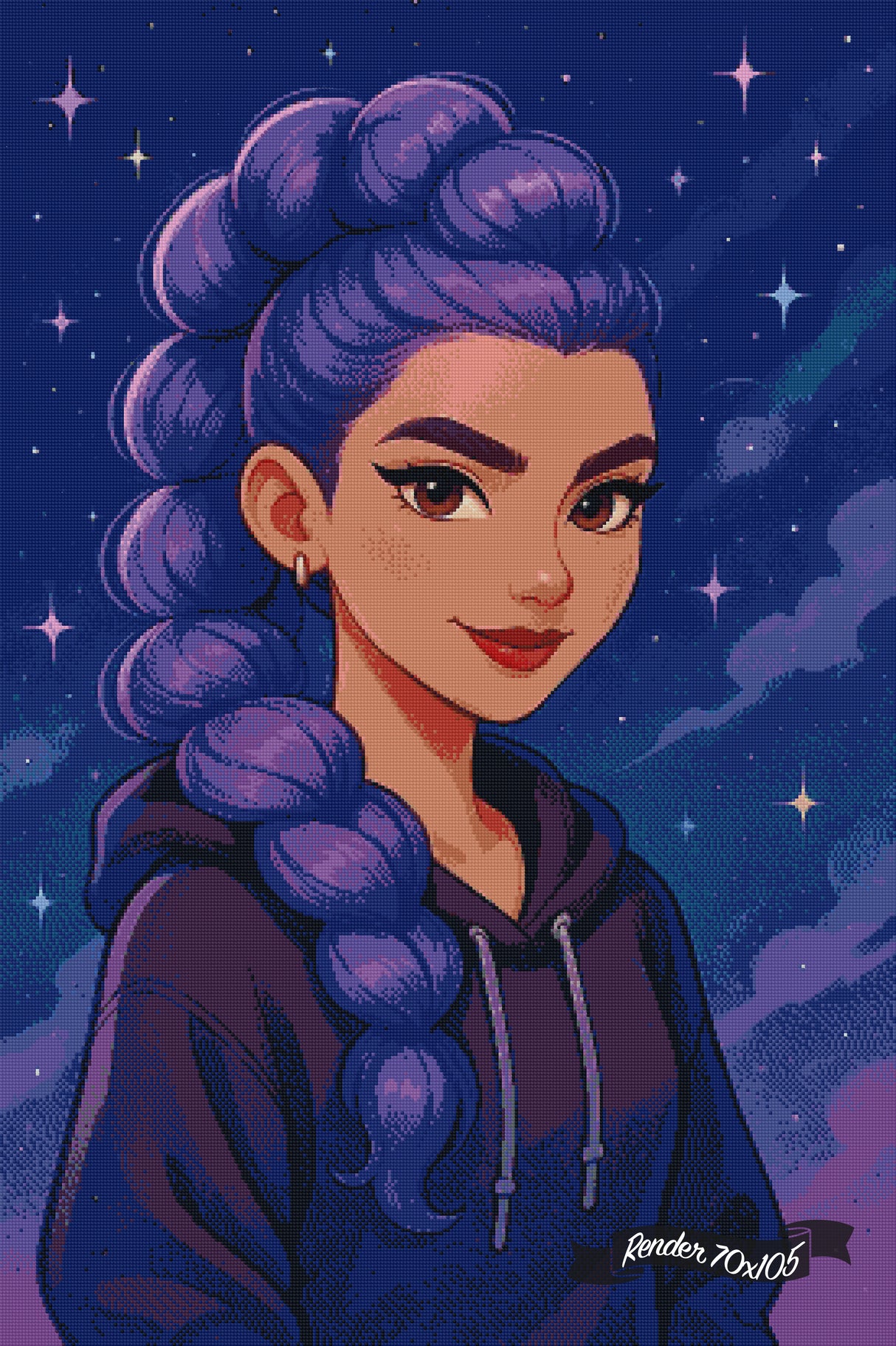 *Limited Edition* Cosmic Confidence ©The One With The Diamond Art