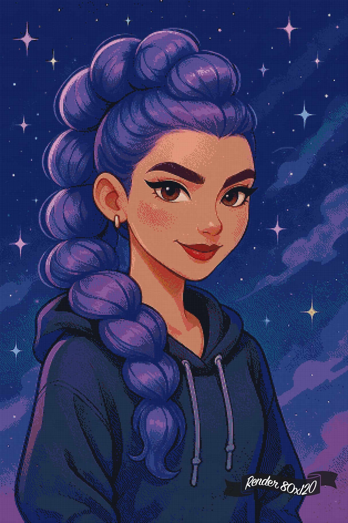 *Limited Edition* Cosmic Confidence ©The One With The Diamond Art