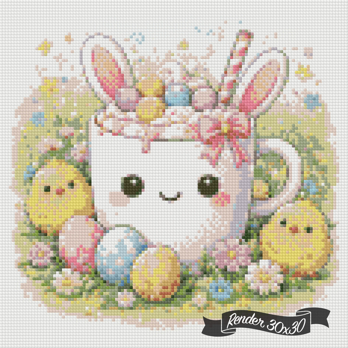 Cozy Cups - April ©The One With The Diamond Art
