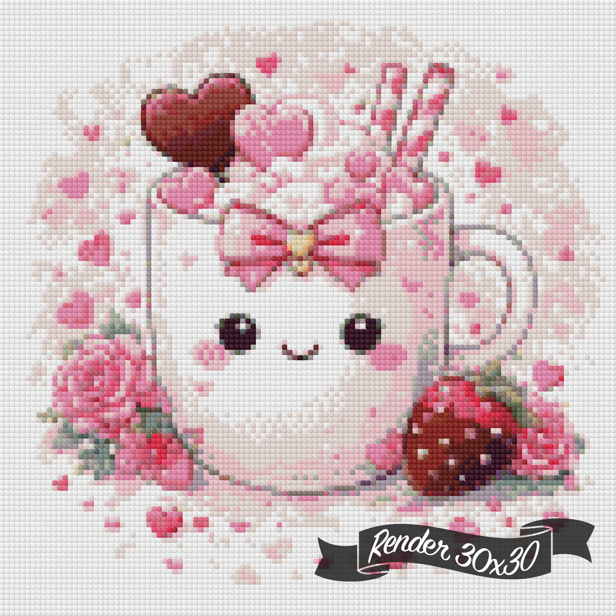Cozy Cups - February ©The One With The Diamond Art