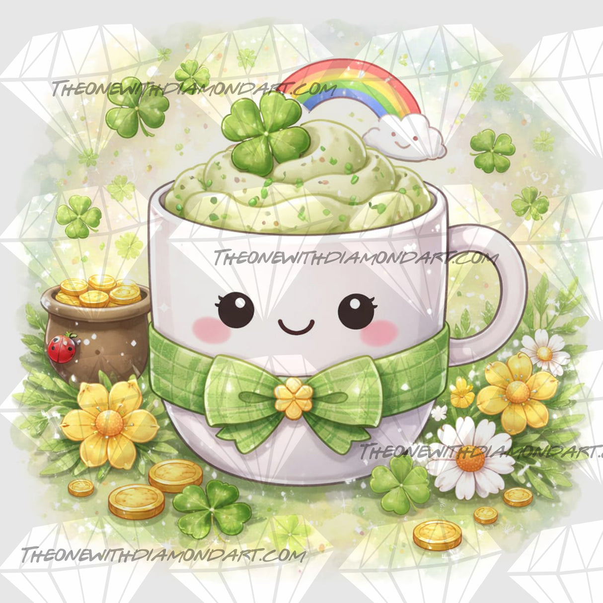 Cozy Cups - March ©The One With The Diamond Art