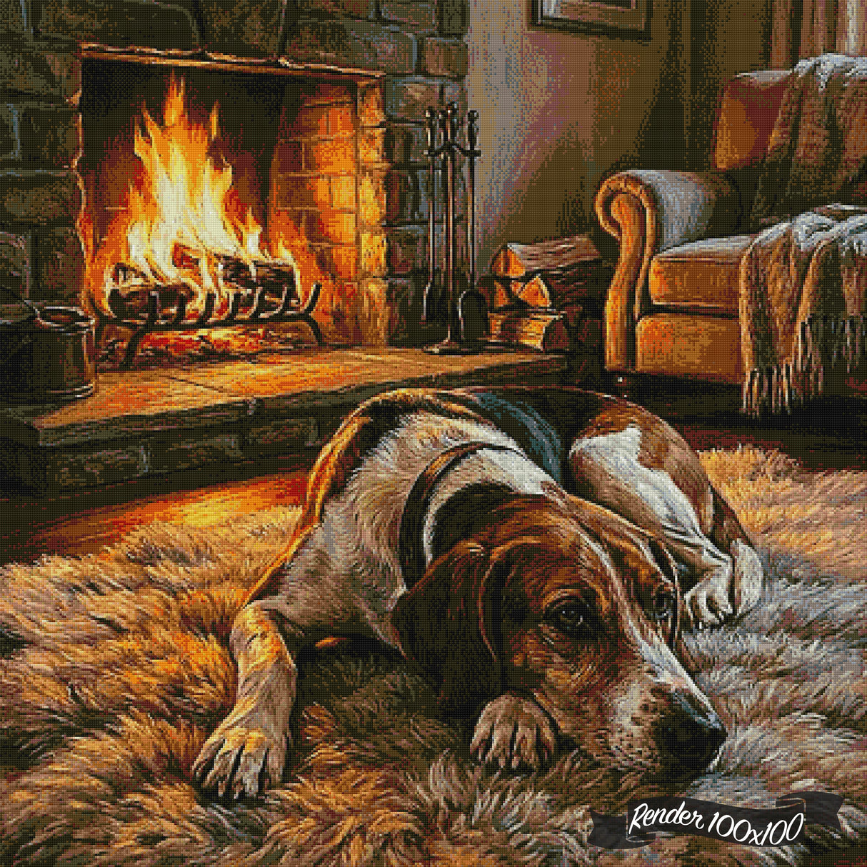 Cozy Hound ©Kristin Block