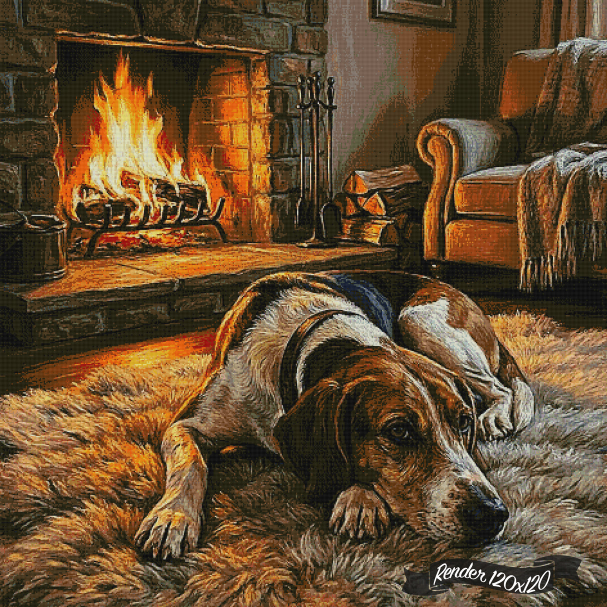 Cozy Hound ©Kristin Block