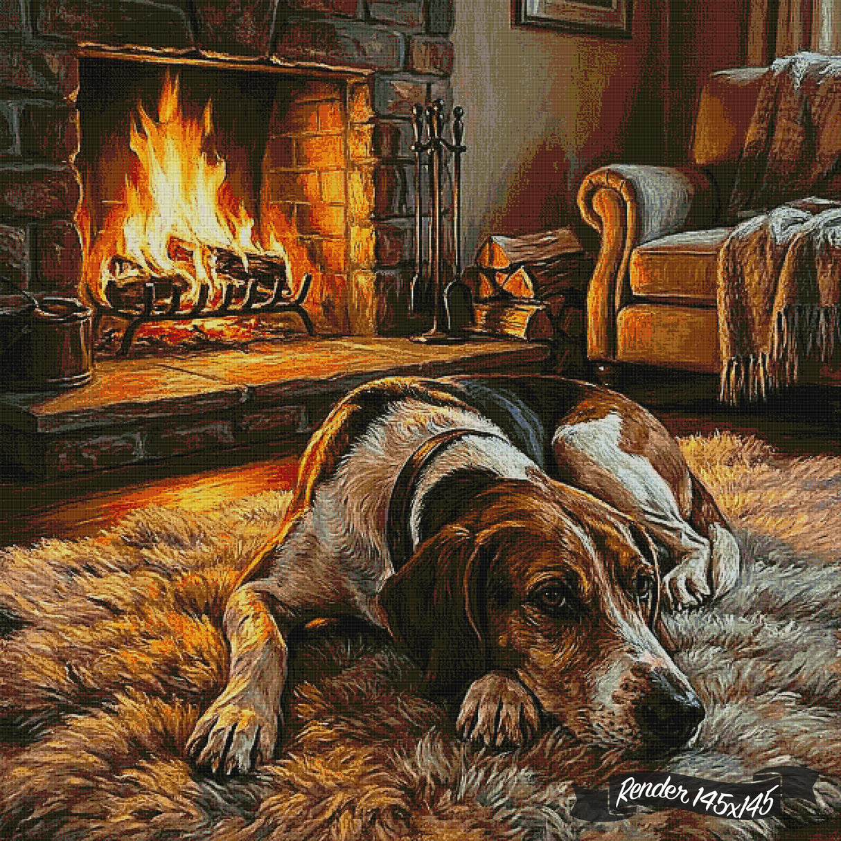 Cozy Hound ©Kristin Block
