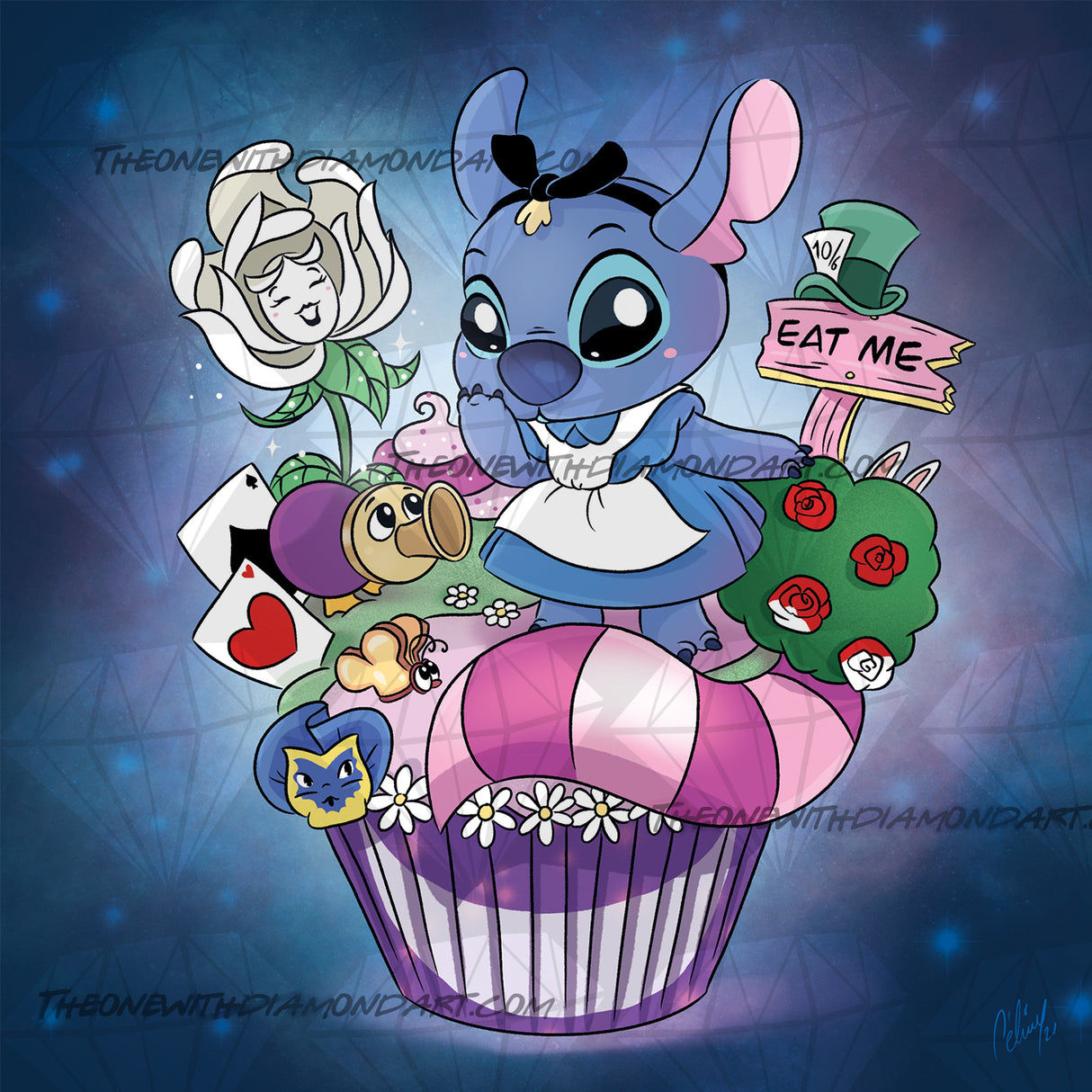 Cupcake Experiment ©Céline Lecomte